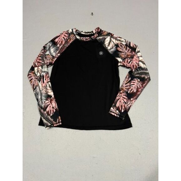 Hurley Scattered Palm Dry Swim Suit Women's Small UPF 50+ - Picture 1 of 3